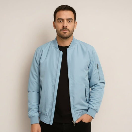 Bomber Jacket Sky Blue