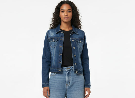 Denim Blue Rigid Jacket