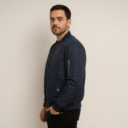 Bomber Jacket Dark Blue