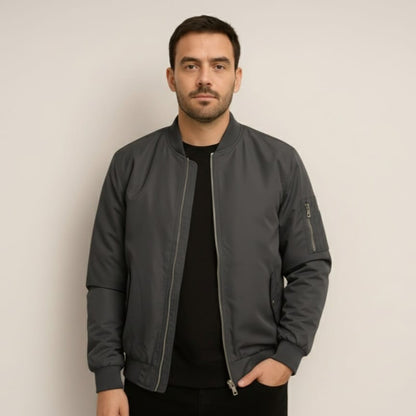 Bomber Jacket Gray