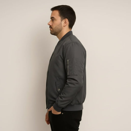 Bomber Jacket Gray