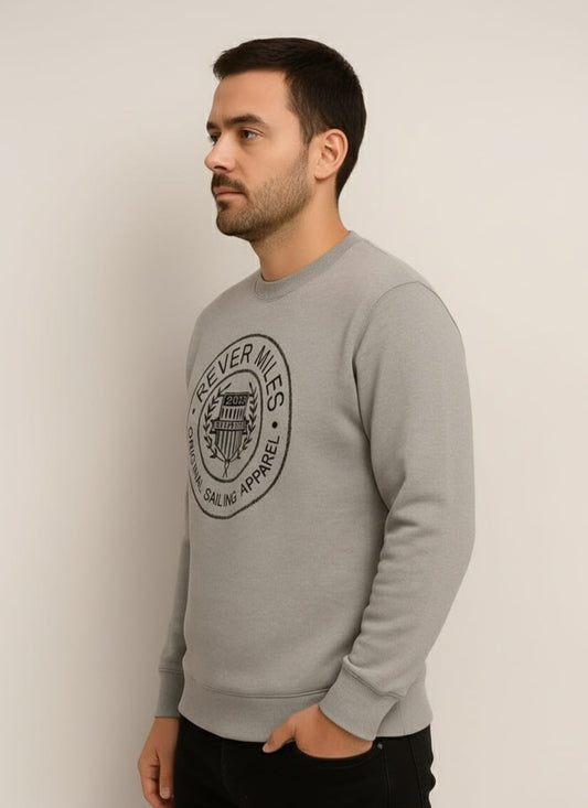Sweat Shirt Light Gray