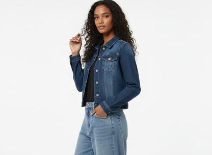 Denim Blue Rigid Jacket