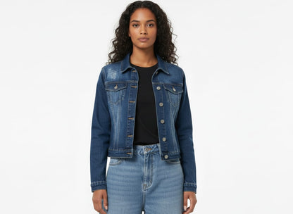 Denim Blue Rigid Jacket