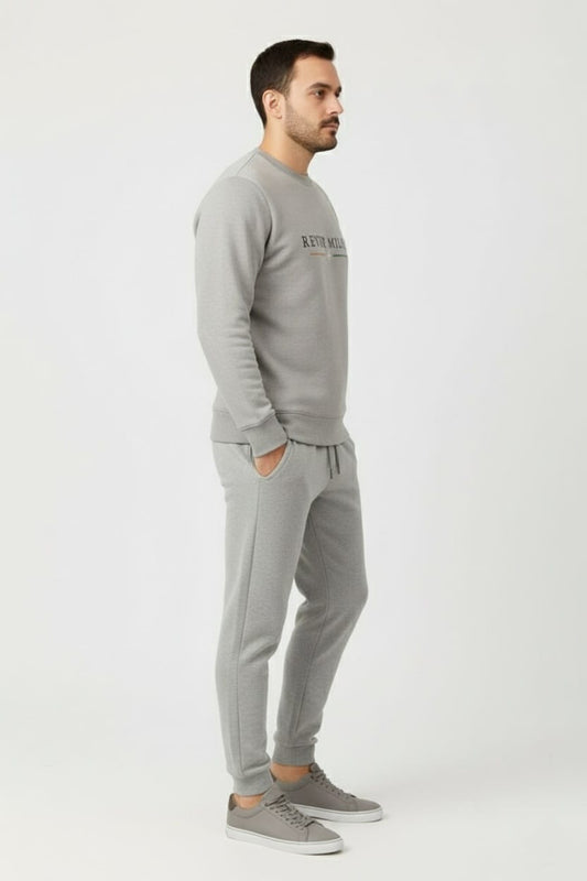 Track Suite Light Grey